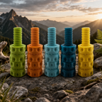 Energy Collection featuring CalmBolt fidgets with vibrant colors, bold finishes, and dynamic rotating designs