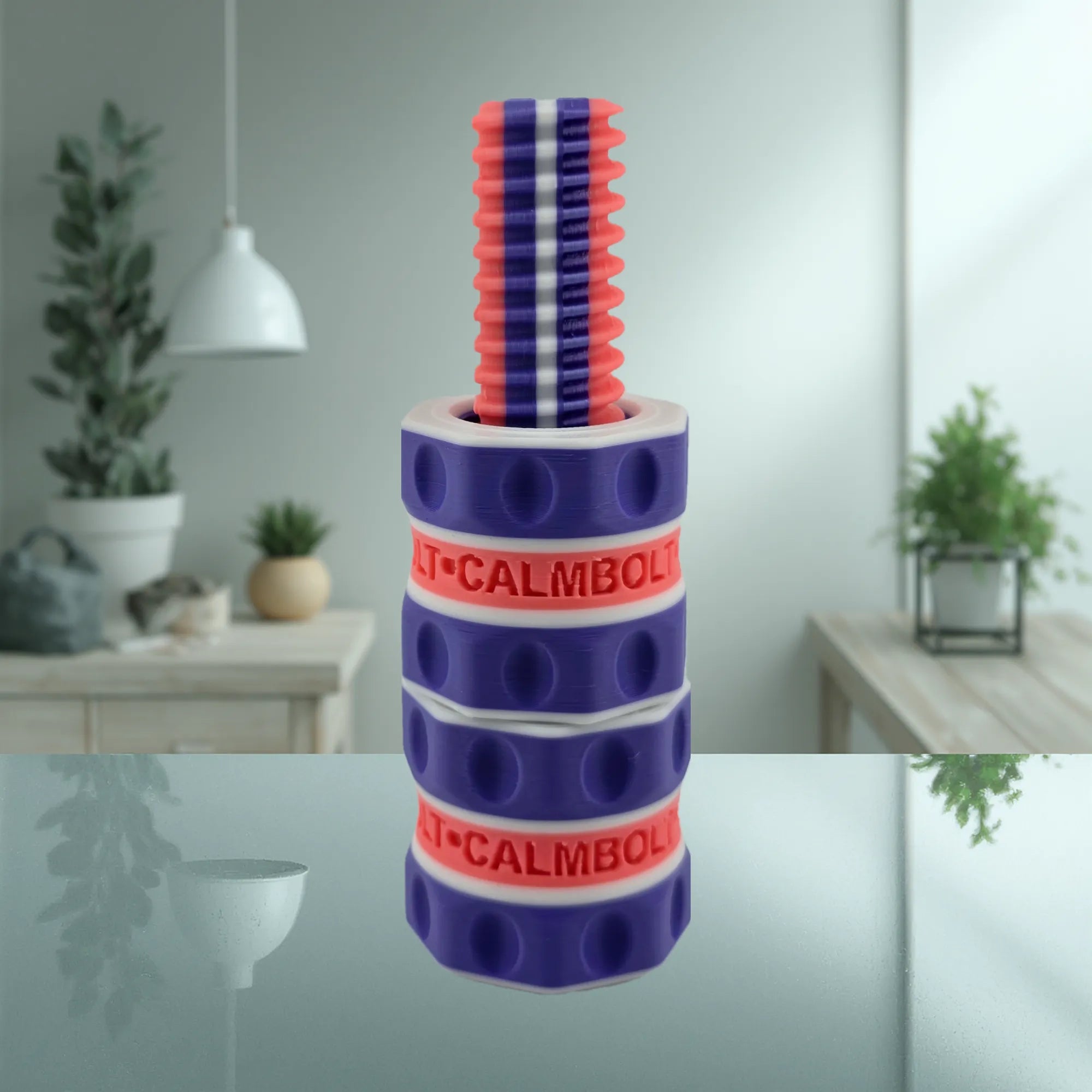 CalmBolt Mirage smooth rotating fidget for everyday use
