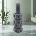 CalmBolt Mist tactile fidget with soft light finish and smooth threaded design