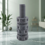 CalmBolt Mist tactile fidget with soft light finish and smooth threaded design