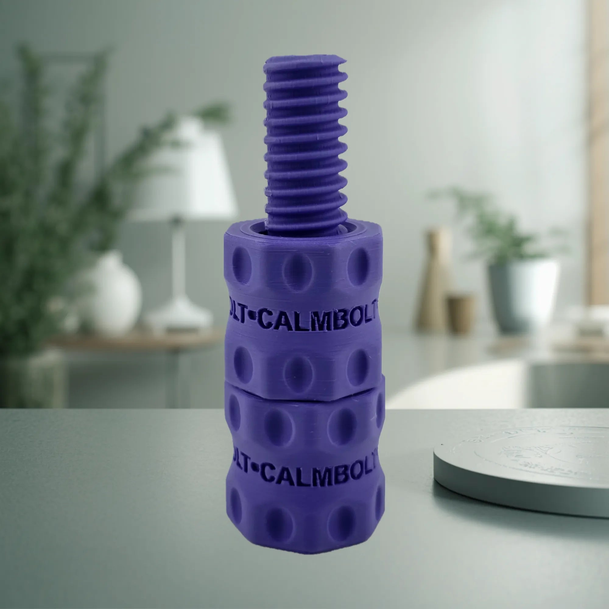 CalmBolt Nova smooth rotating fidget for everyday use