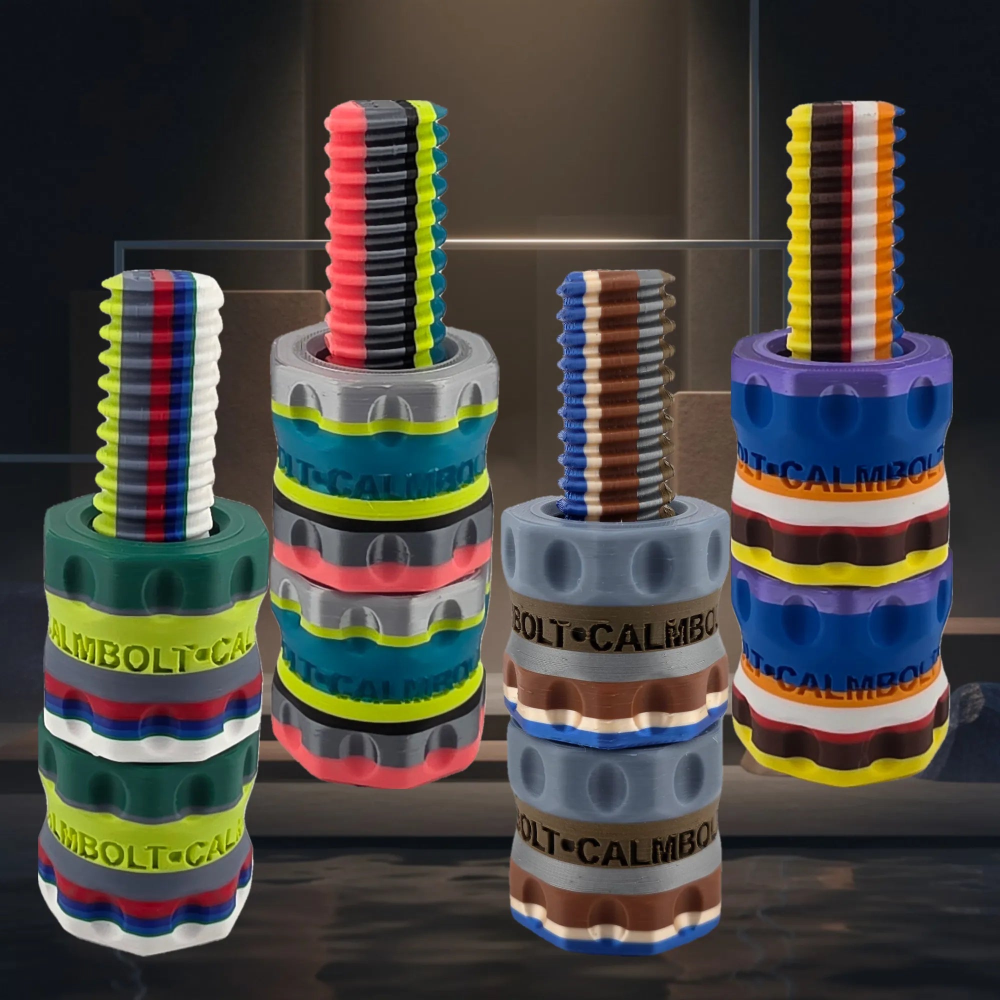 CalmBolt Mosaic calming fidget for relaxation and mental clarity
